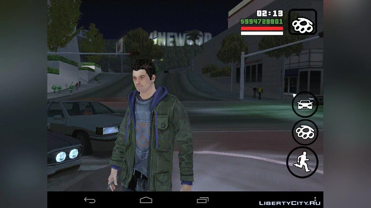 Эндрю Гарфилд / GTA San Andreas (iOS, Android)