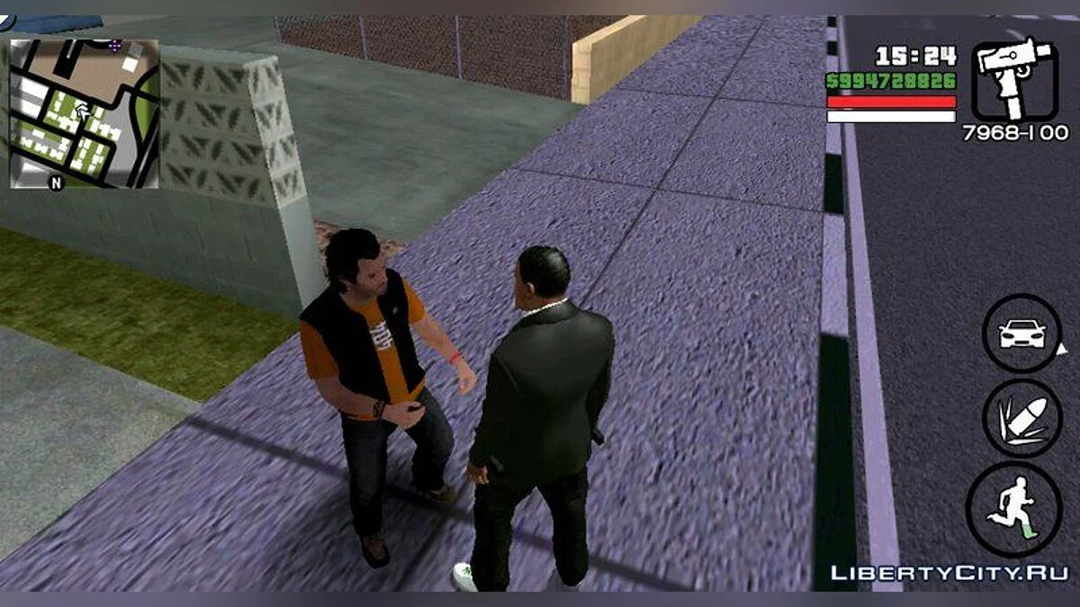 Майкл Де Санта из GTA 5 / GTA San Andreas (iOS, Android)