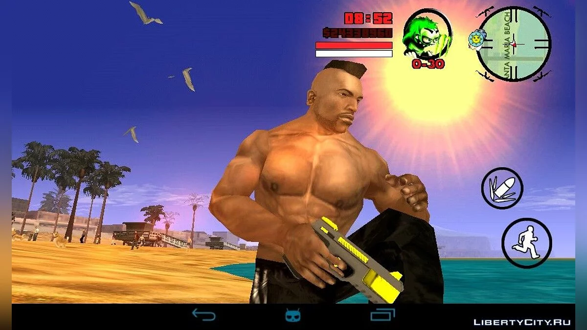 Играй за девушку и новые маски для Си Джея / GTA San Andreas (iOS, Android)