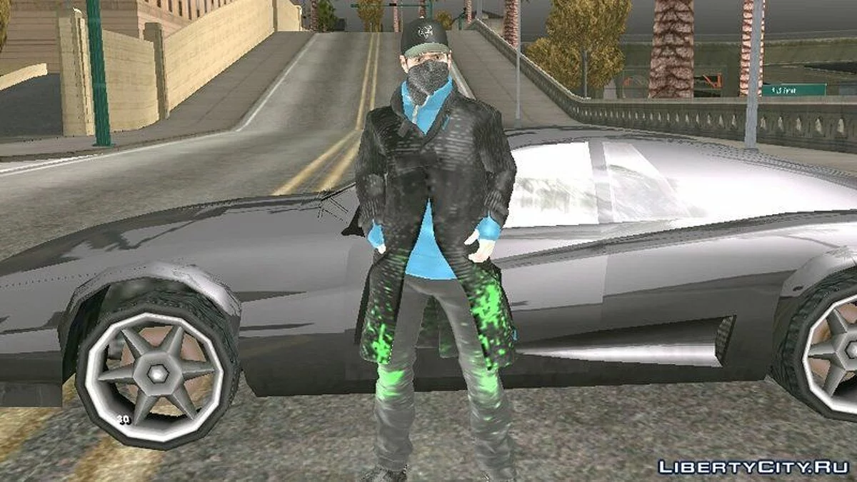 Эйден Пирс из Watch Dogs / GTA San Andreas (iOS, Android)