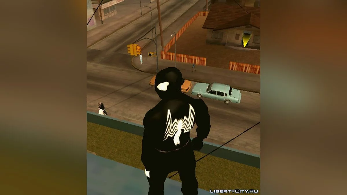 Человек-паук в черном костюме / GTA San Andreas (iOS, Android)