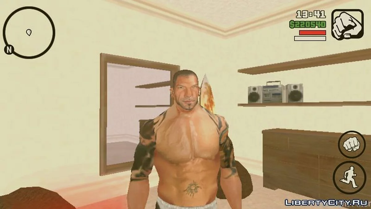 Дэйв Батиста / GTA San Andreas (iOS, Android)