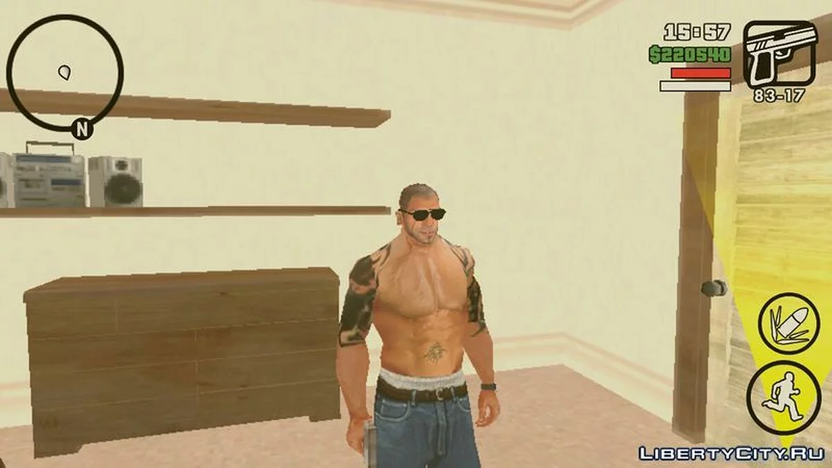 Дэйв Батиста / GTA San Andreas (iOS, Android)