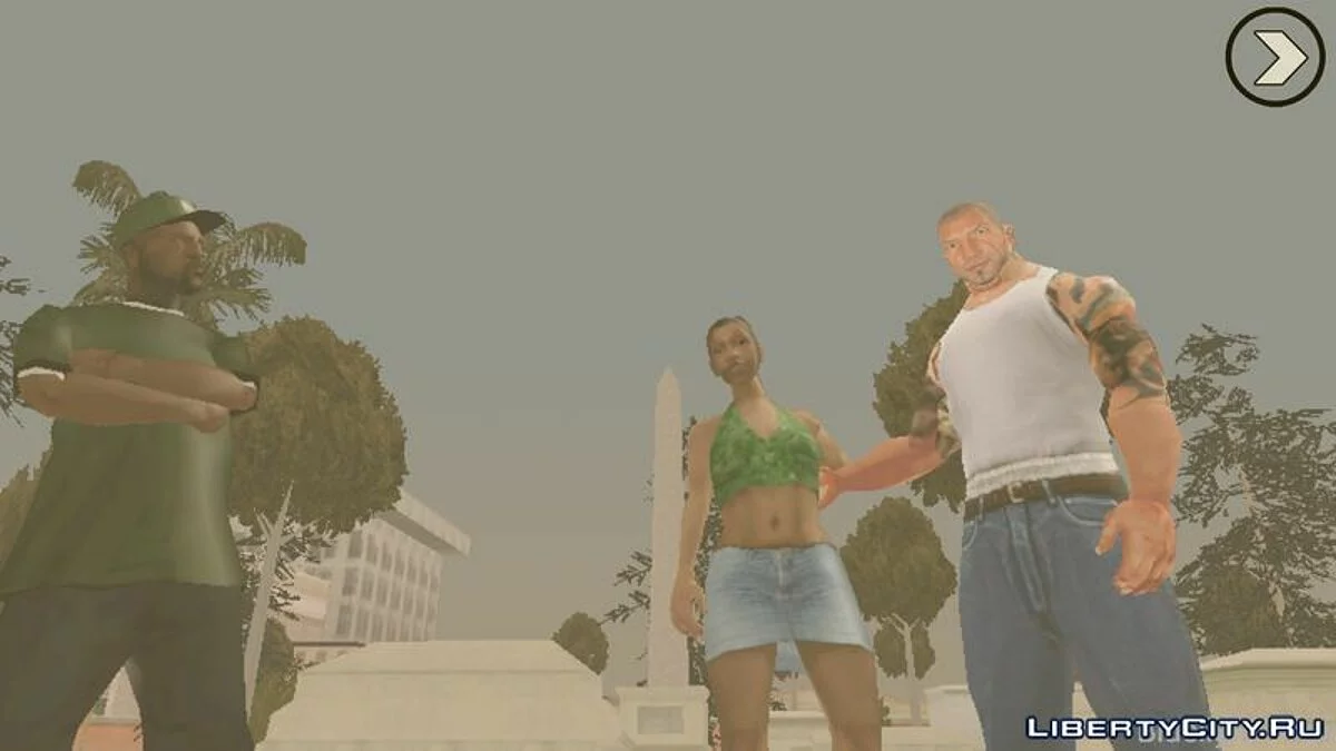Дэйв Батиста / GTA San Andreas (iOS, Android)