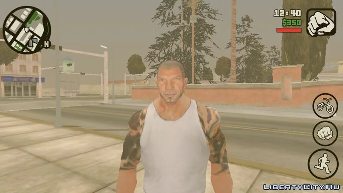Дэйв Батиста / GTA San Andreas (iOS, Android)