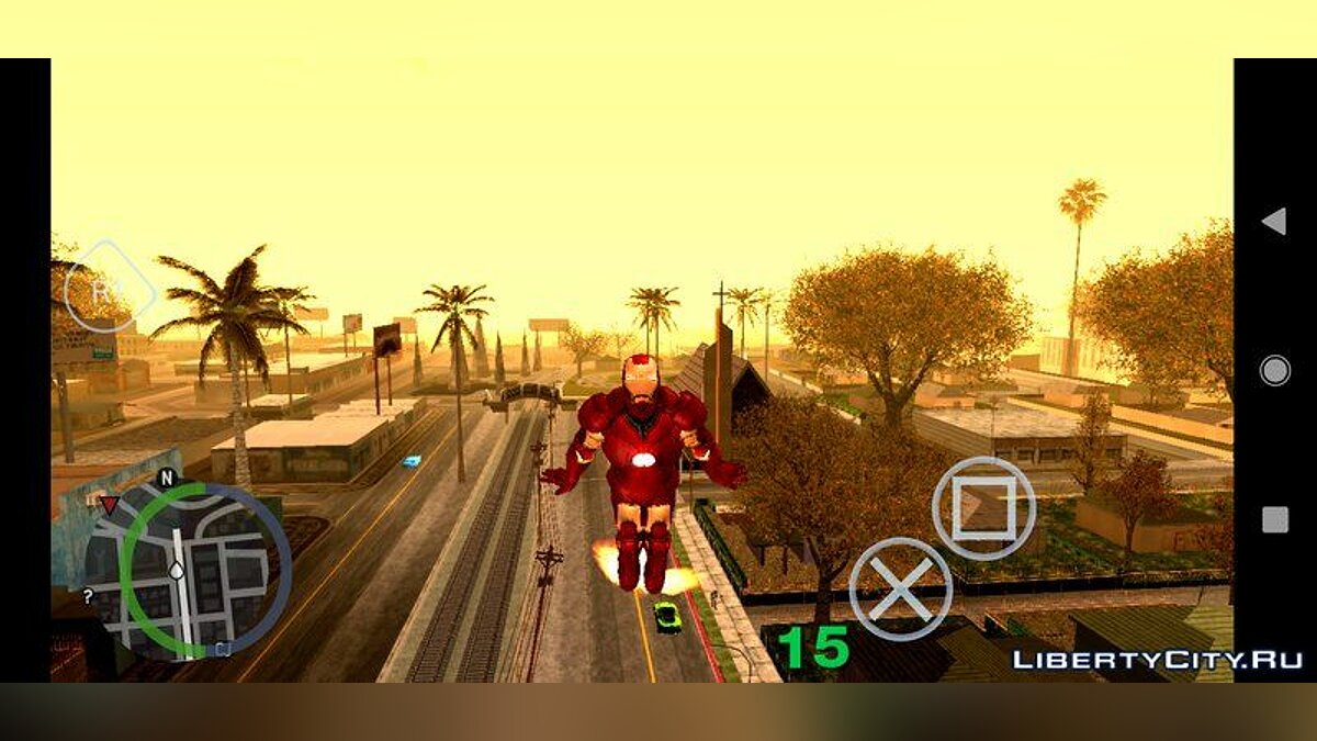 Скачать Ironman Mark 3 для GTA San Andreas (iOS, Android)