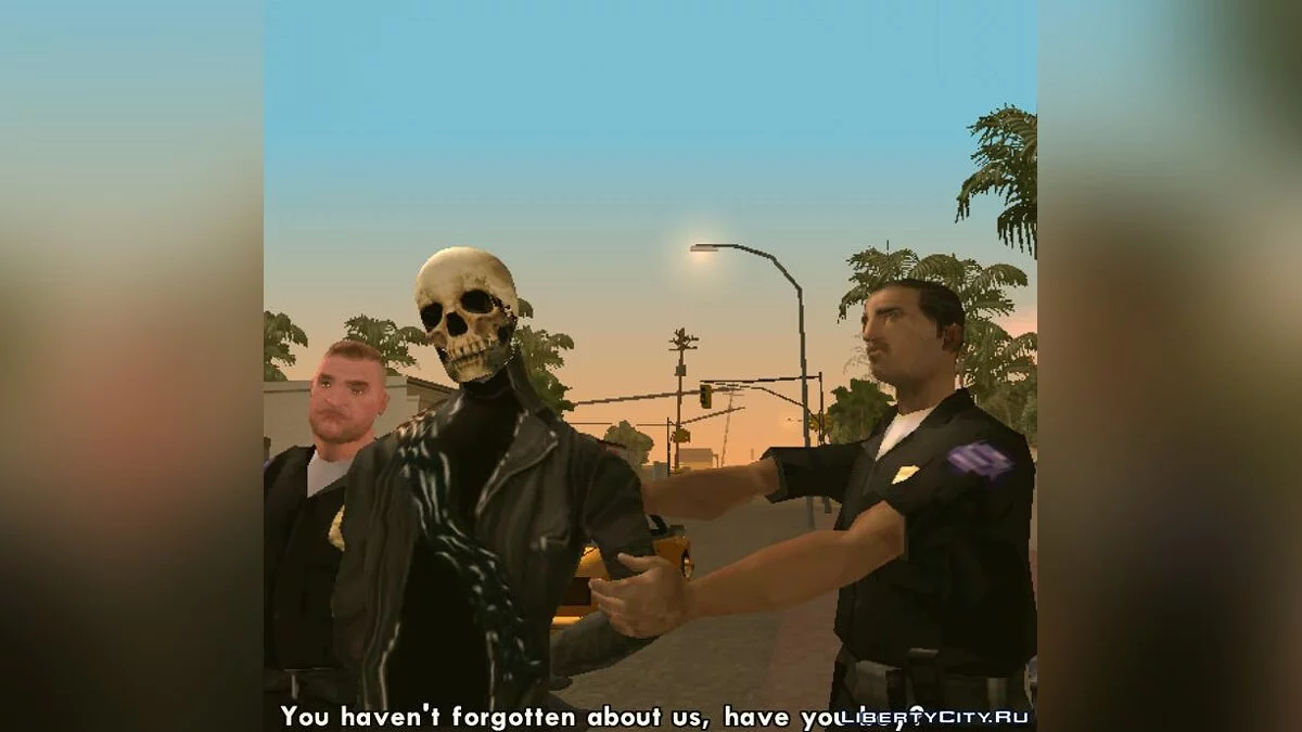 Призрачный гонщик / GTA San Andreas (iOS, Android)