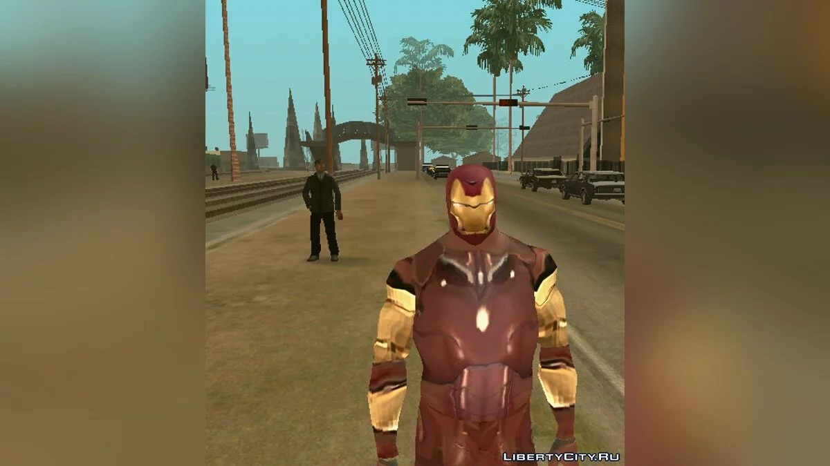 Железный человек / GTA San Andreas (iOS, Android)