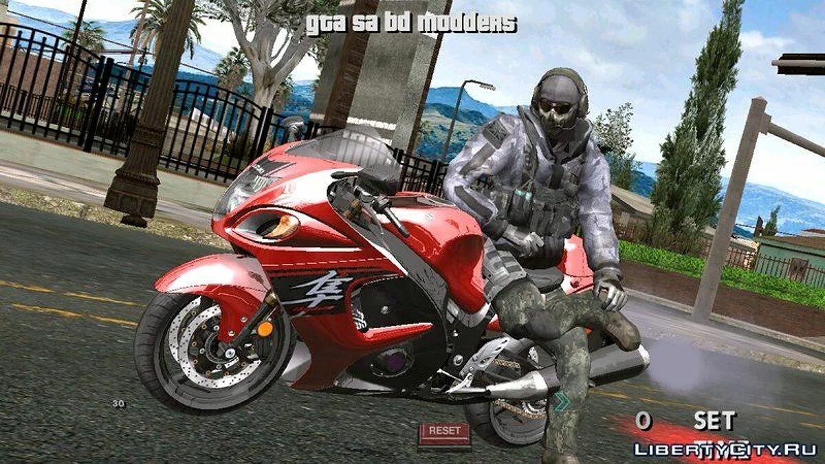Скин из Call of Duty: Ghosts / GTA San Andreas (iOS, Android)