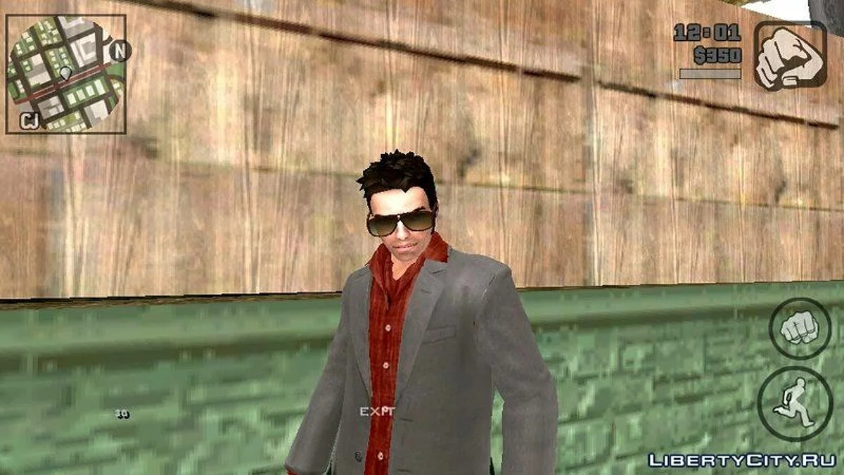 HD Клод из GTA 3 / GTA San Andreas (iOS, Android)