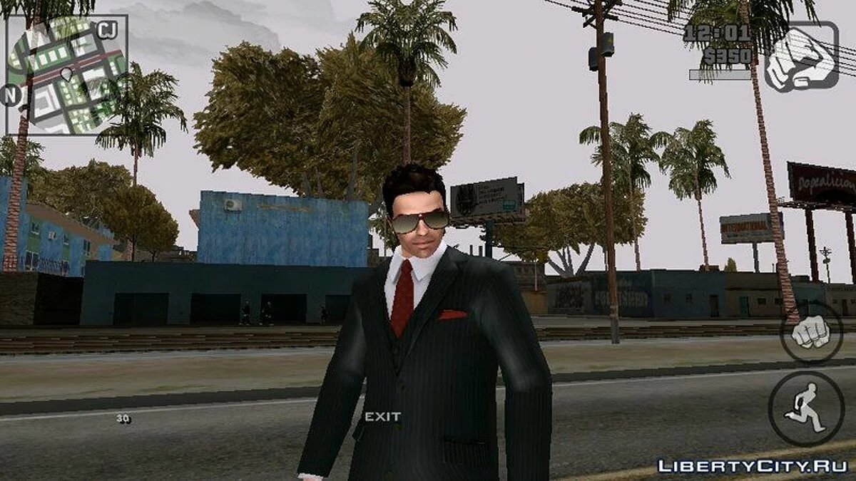HD Клод из GTA 3 / GTA San Andreas (iOS, Android)