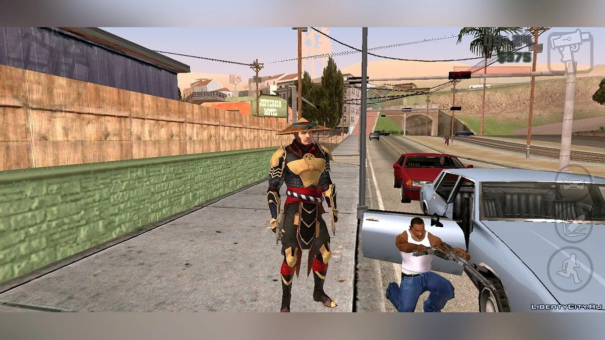 Raiden из Mortal Kombat 11 / GTA San Andreas (iOS, Android)