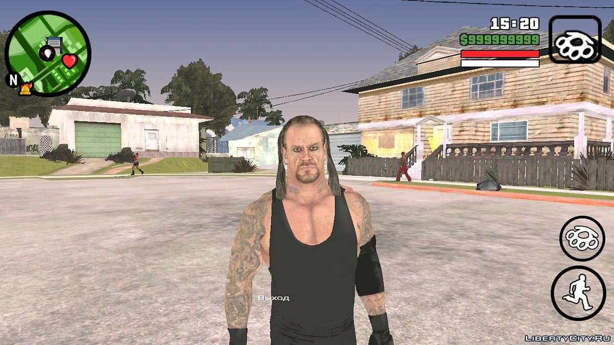 Скачать Гробовщик из игры Smackdown vs Raw 2011 для GTA San Andreas (iOS,  Android)