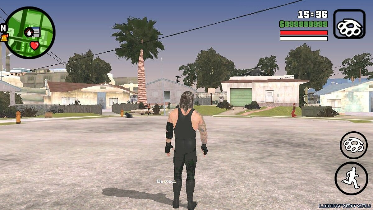 Скачать Гробовщик из игры Smackdown vs Raw 2011 для GTA San Andreas (iOS,  Android)