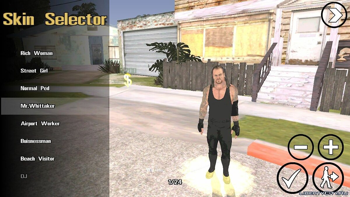 Скачать Гробовщик из игры Smackdown vs Raw 2011 для GTA San Andreas (iOS,  Android)