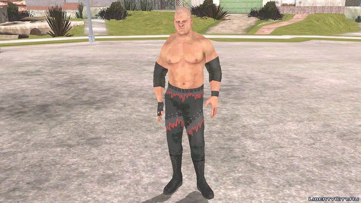 Скачать Kane из игры Smackdown Vs Raw 2011 для GTA San Andreas (iOS, Android )