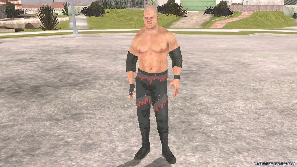 Kane из игры Smackdown Vs Raw 2011 / GTA San Andreas (iOS, Android)