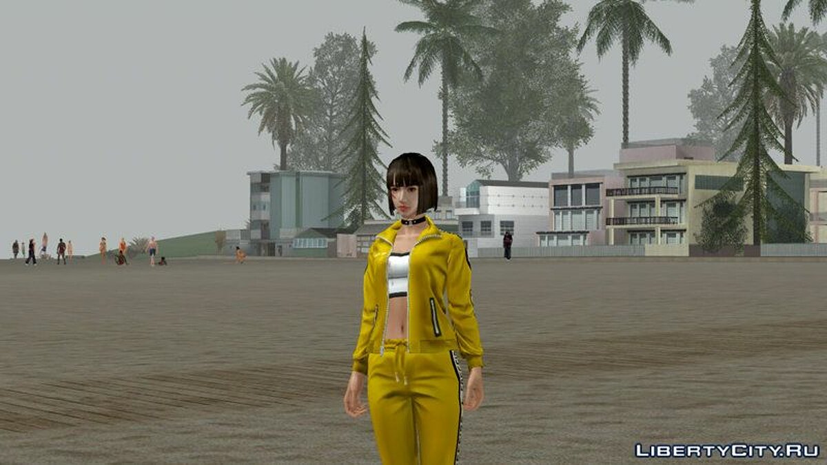 Скачать Kelly из Garena Free Fire для GTA San Andreas (iOS, Android)