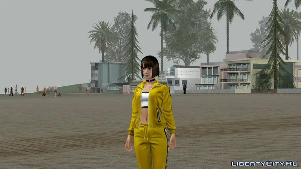 Kelly из Garena Free Fire / GTA San Andreas (iOS, Android)
