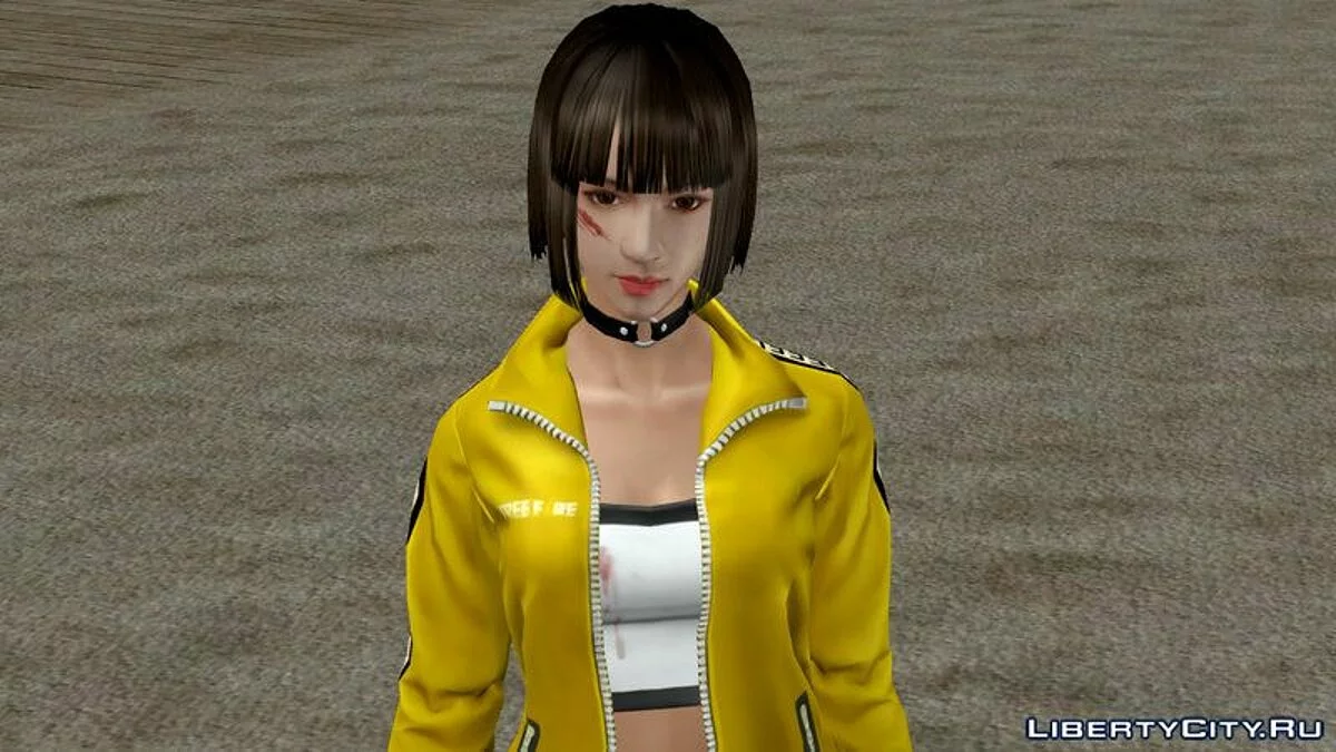 Kelly из Garena Free Fire / GTA San Andreas (iOS, Android)