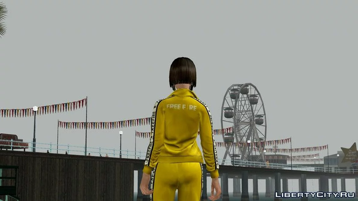 Kelly из Garena Free Fire / GTA San Andreas (iOS, Android)