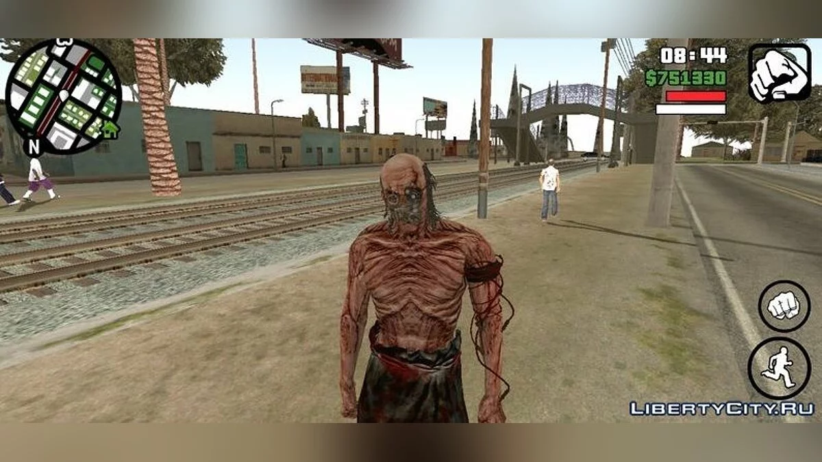 Ричард Трагер из игры Outlast / GTA San Andreas (iOS, Android)