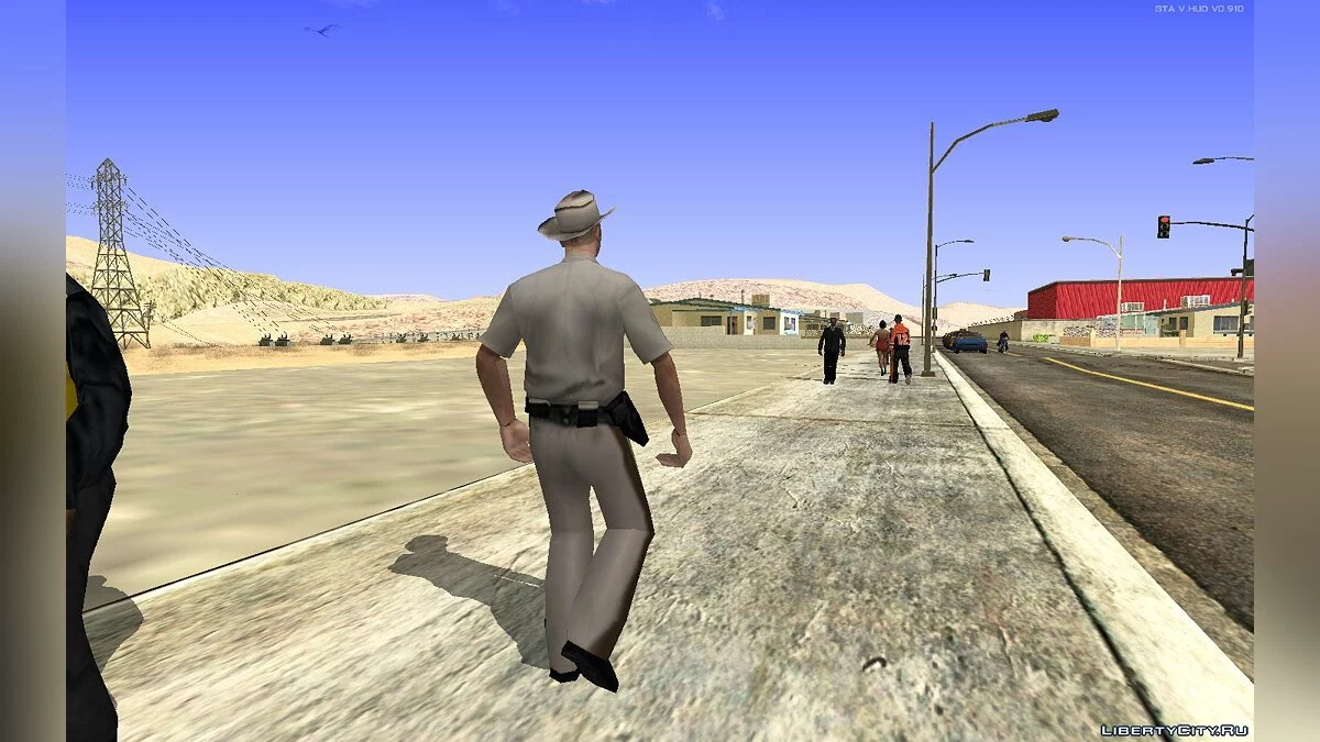 Шериф из БЕТА ВЕРСИИ игры (+ бонус) / GTA San Andreas (iOS, Android)