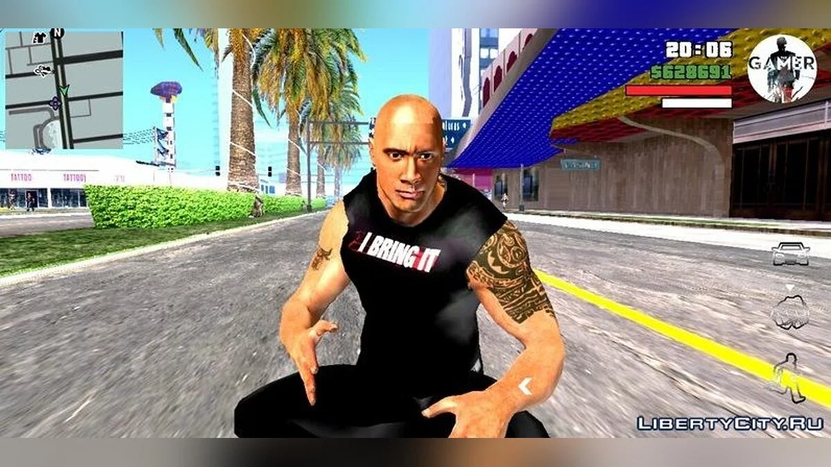 Дуэйн Джонсон  / GTA San Andreas (iOS, Android)