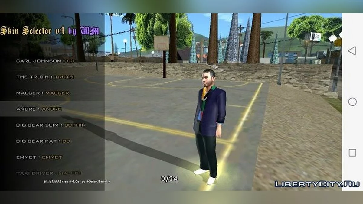 HD сборник персонажей v1 / GTA San Andreas (iOS, Android)