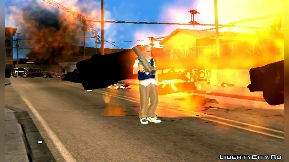 Скин из игры Bully  / GTA San Andreas (iOS, Android)