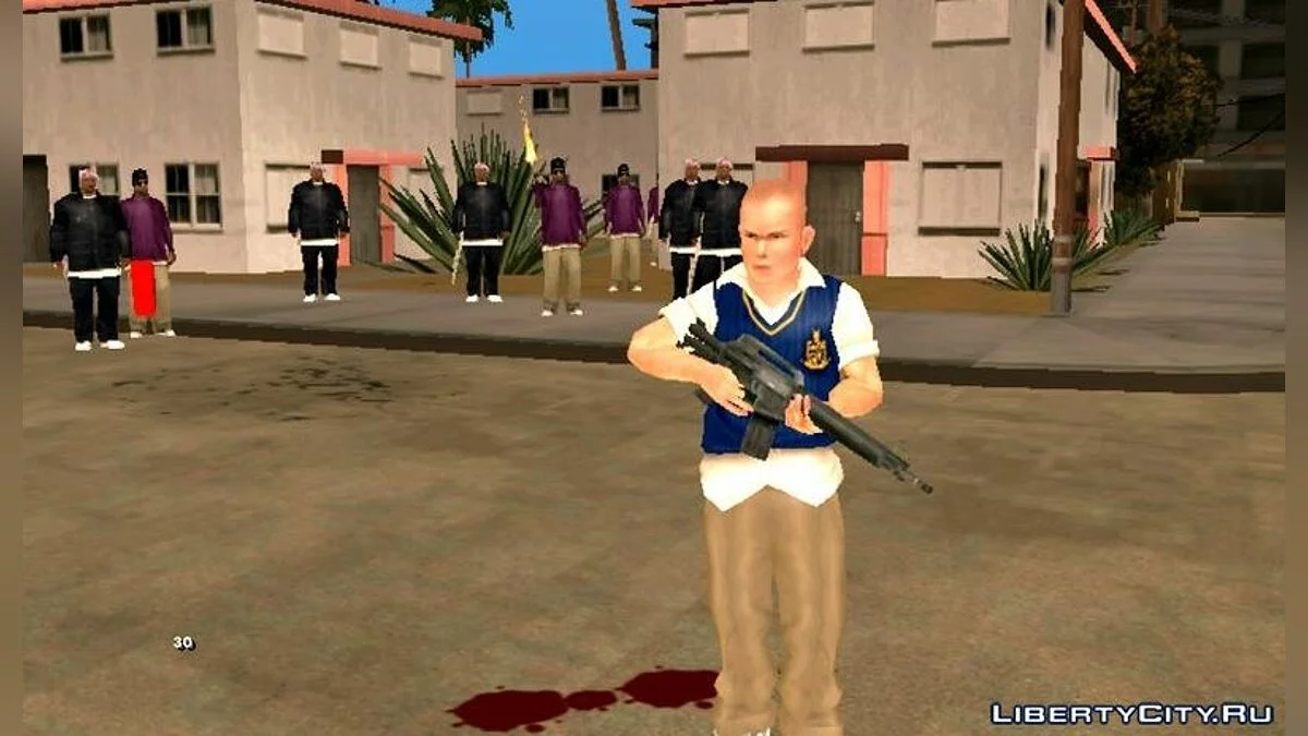 Скин из игры Bully  / GTA San Andreas (iOS, Android)