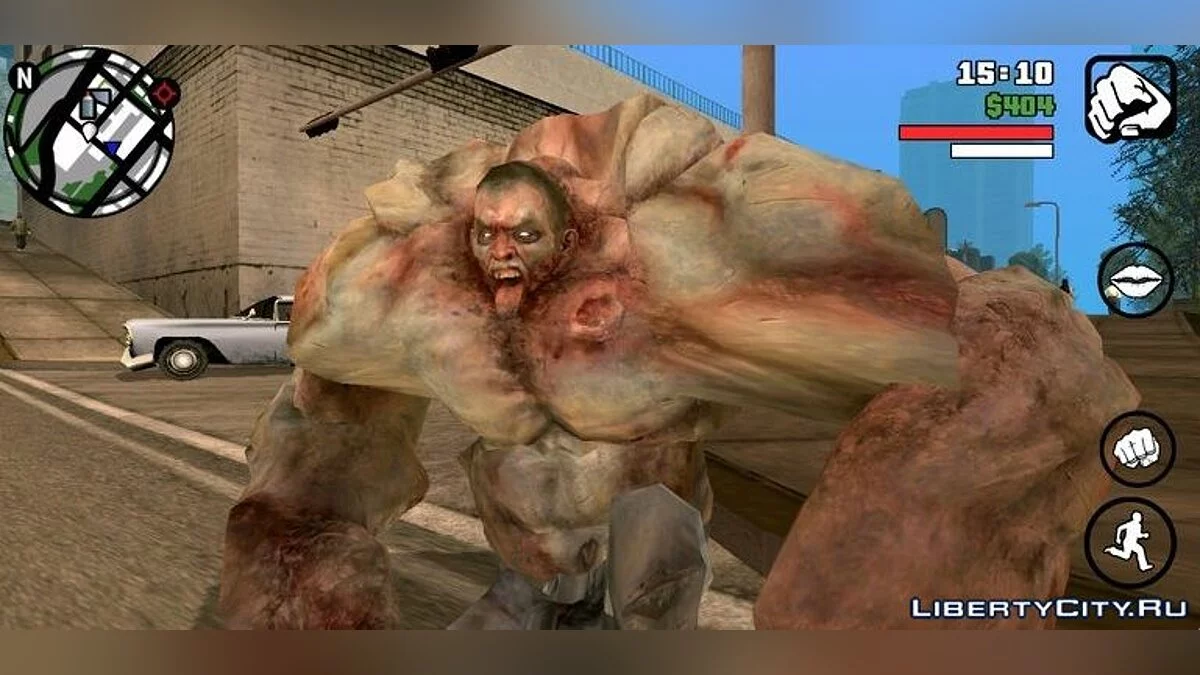 Танк из игры Left 4 Dead / GTA San Andreas (iOS, Android)