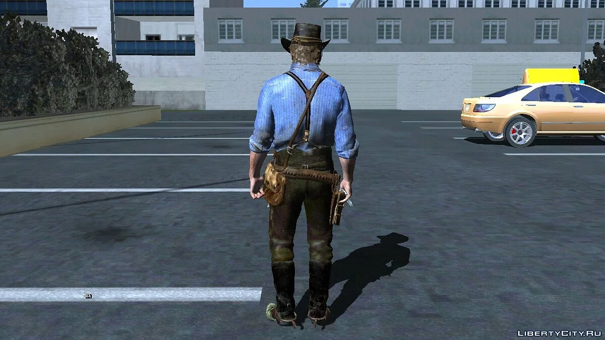 Артур Морган из игры Red Dead Redemption 2 / GTA San Andreas (iOS, Android)