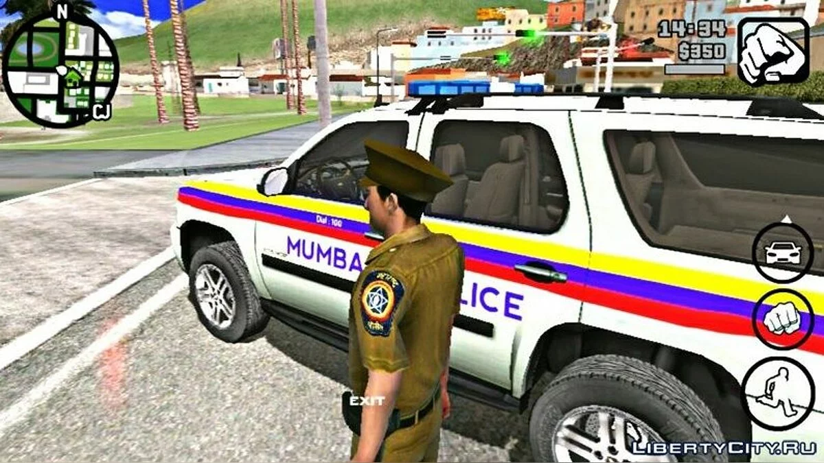Индийский полицейский / GTA San Andreas (iOS, Android)