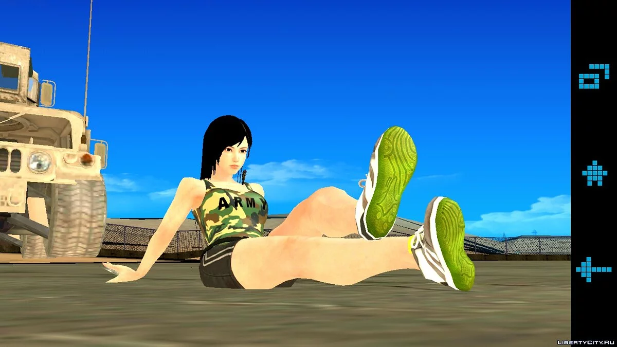 Кокоро в камуфляже / GTA San Andreas (iOS, Android)