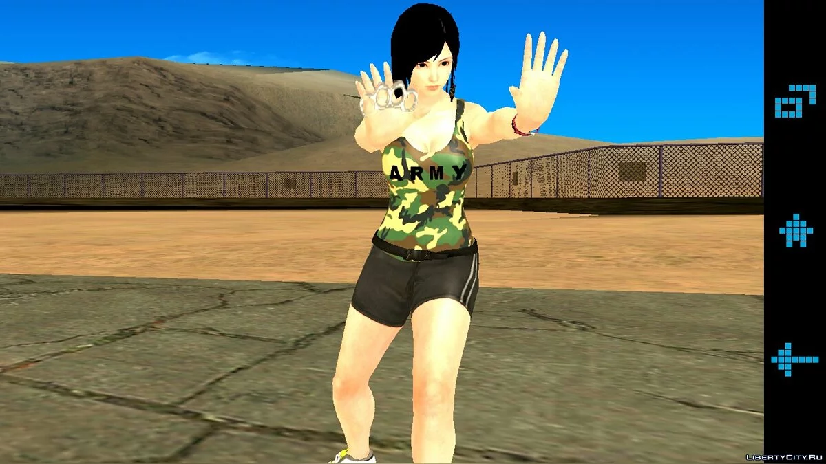 Кокоро в камуфляже / GTA San Andreas (iOS, Android)
