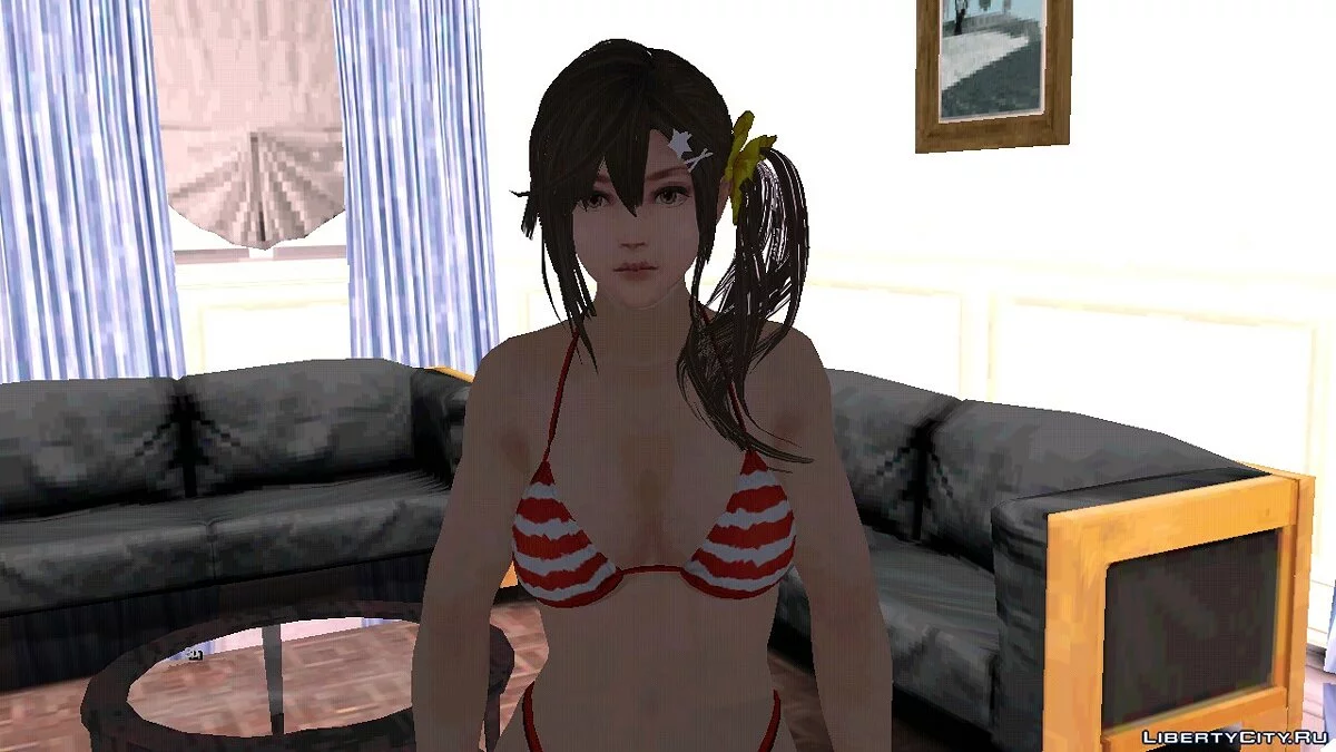 Мисаки из Dead Or Alive Xtreme Venus Vacation / GTA San Andreas (iOS, Android)
