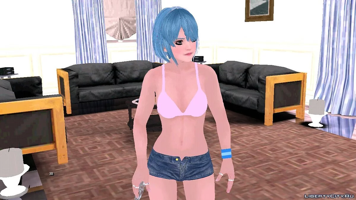 Нико из DoA в тренировочной одежде / GTA San Andreas (iOS, Android)