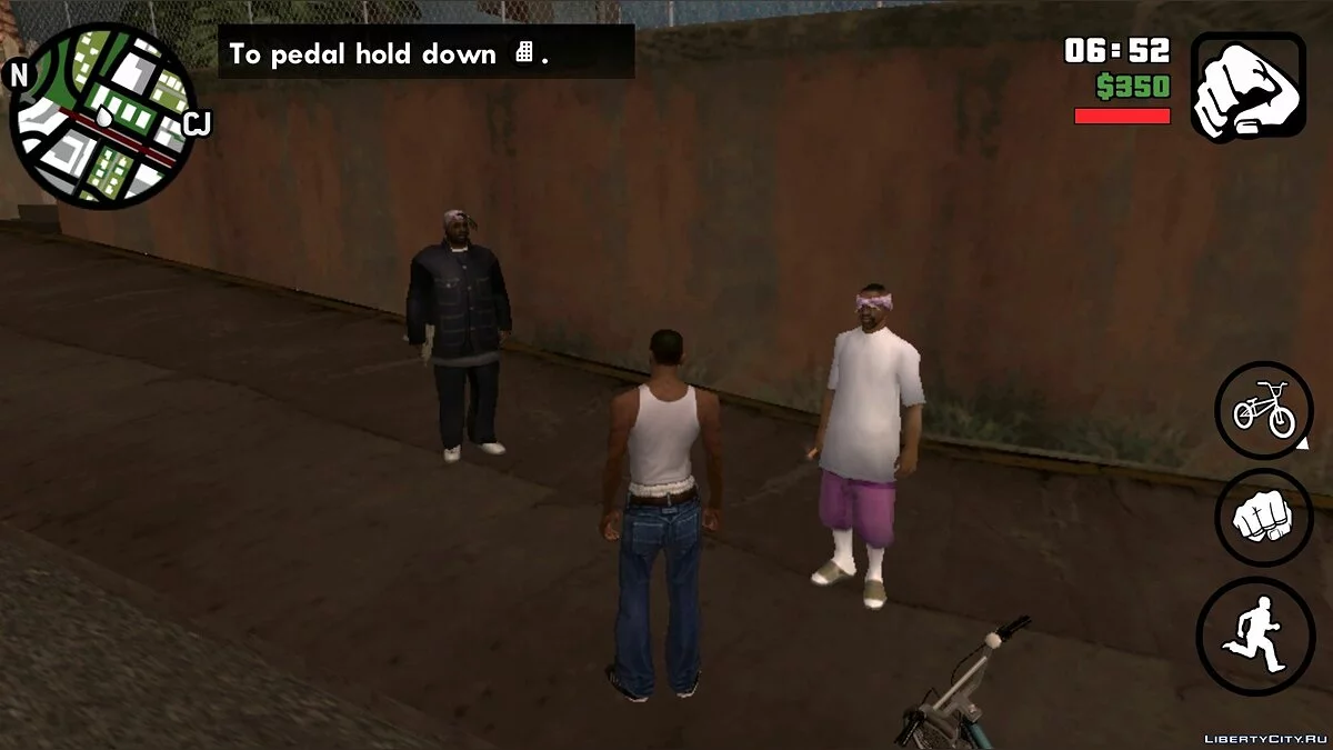 Новые текстуры для гангстеров с Лос-Сантоса / GTA San Andreas (iOS, Android)