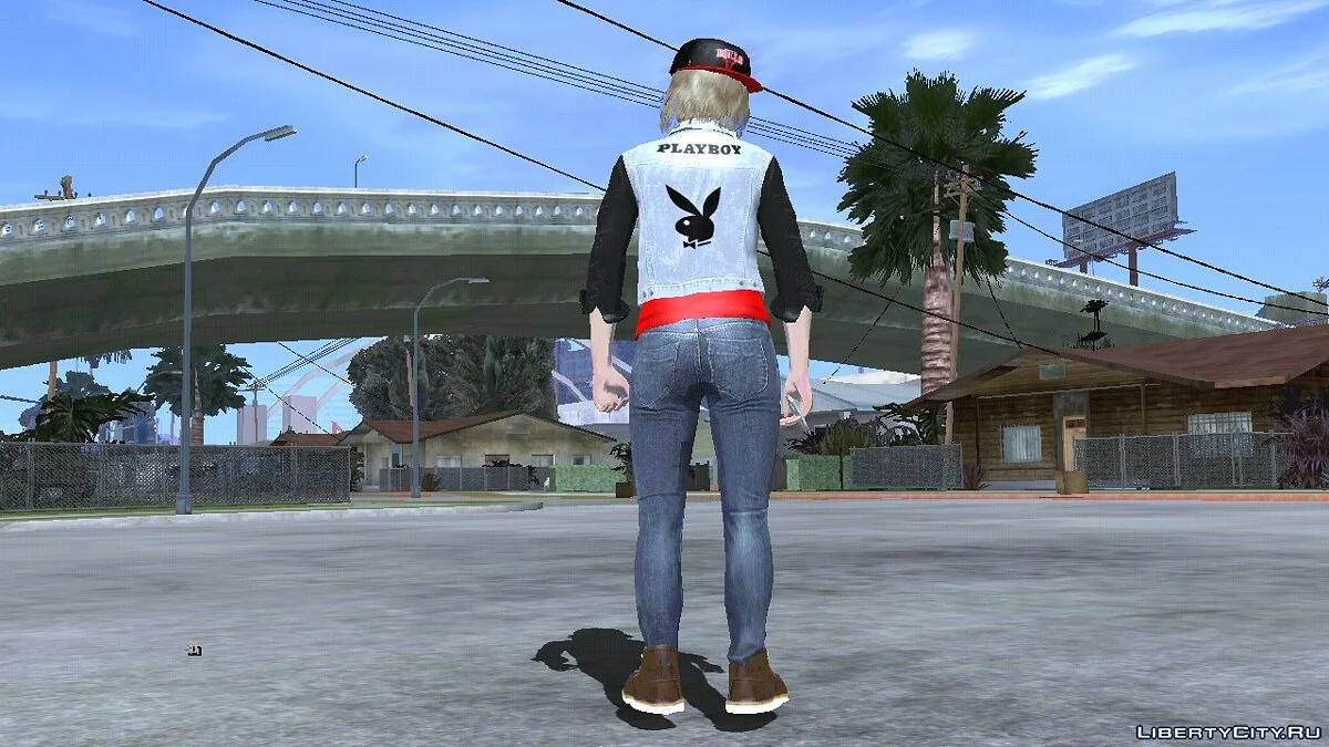 Рандомный скин девушки-блондинки из GTA Online #5 / GTA San Andreas (iOS, Android)