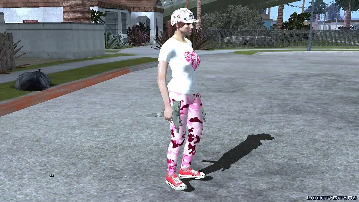 Рандомный женский скин из GTA Online / GTA San Andreas (iOS, Android)