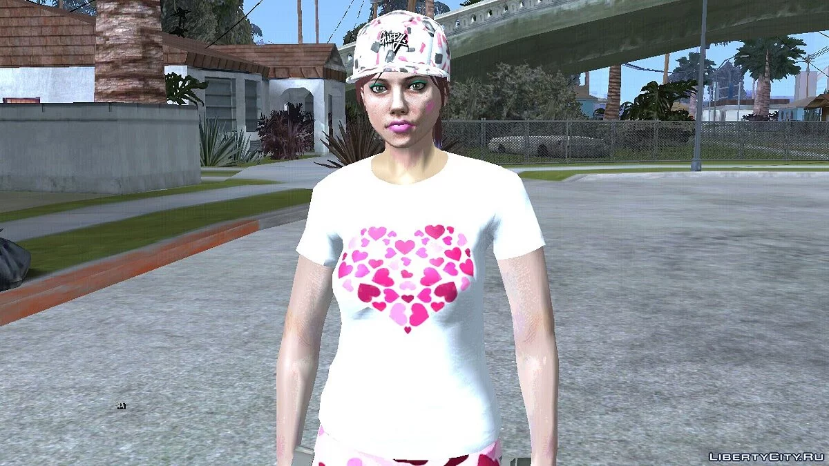 Рандомный женский скин из GTA Online / GTA San Andreas (iOS, Android)