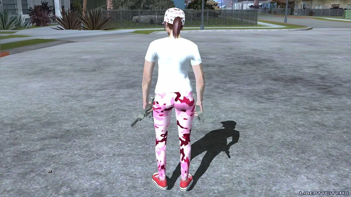 Рандомный женский скин из GTA Online / GTA San Andreas (iOS, Android)