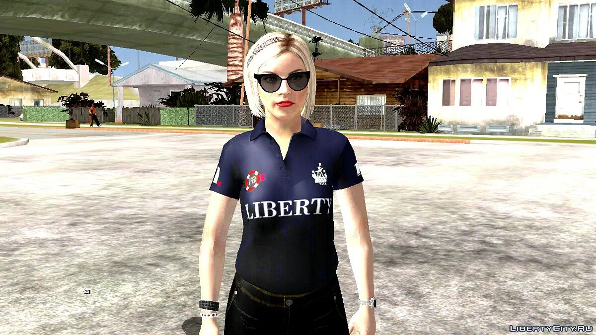 Агата Бейкер из GTA Online, DLC "Casino And Resort" v3 / GTA San Andreas (iOS, Android)