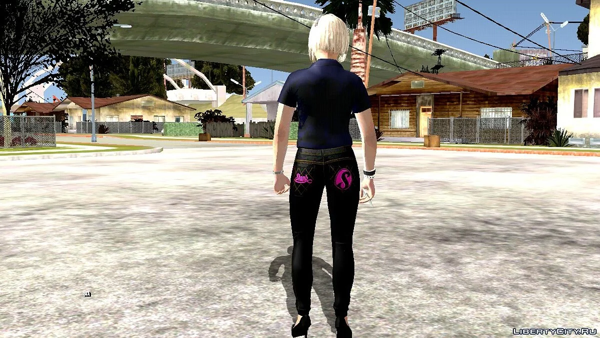 Агата Бейкер из GTA Online, DLC "Casino And Resort" v3 / GTA San Andreas (iOS, Android)