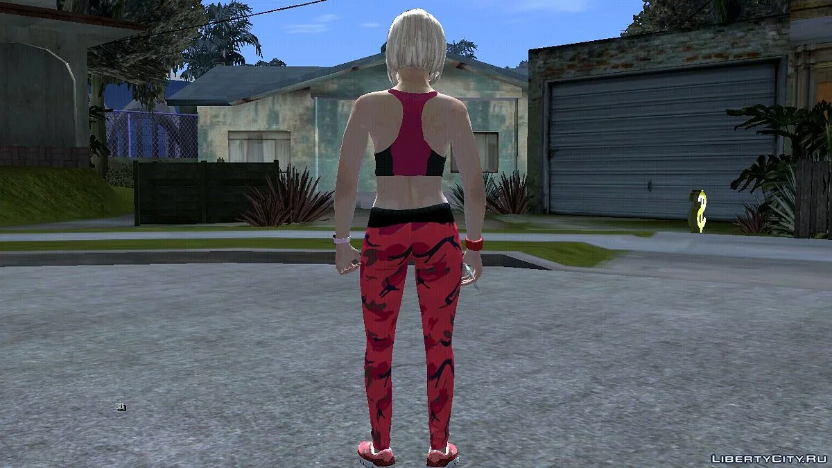 Агата Бейкер из GTA Online (В спортивном костюме) / GTA San Andreas (iOS, Android)