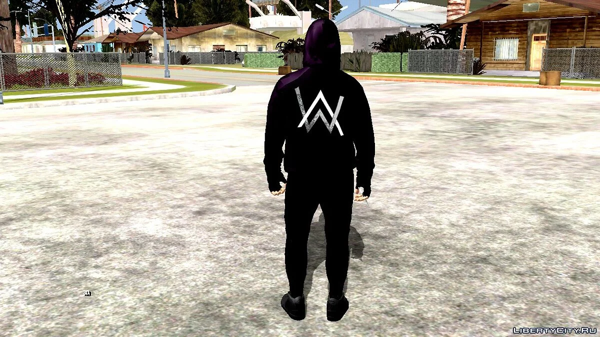 Алан Уокер из GTA Online V1 / GTA San Andreas (iOS, Android)