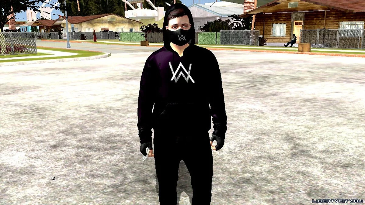 Алан Уокер из GTA Online V1 / GTA San Andreas (iOS, Android)