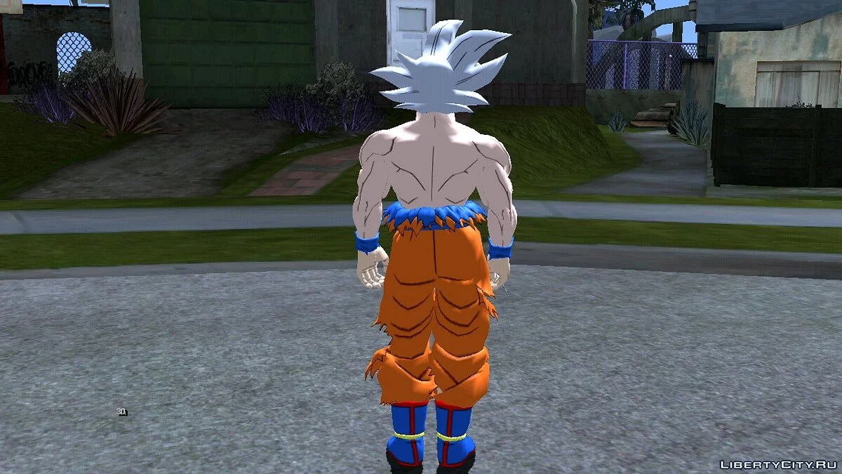 Goku Mastered Ultra Instinct из Dragon Ball Xenoverse 2 / GTA San Andreas (iOS, Android)