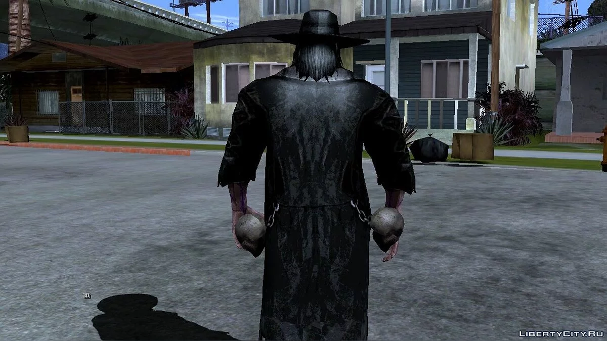 Гробовщик (Мертвец) из игры WWE Immortals / GTA San Andreas (iOS, Android)